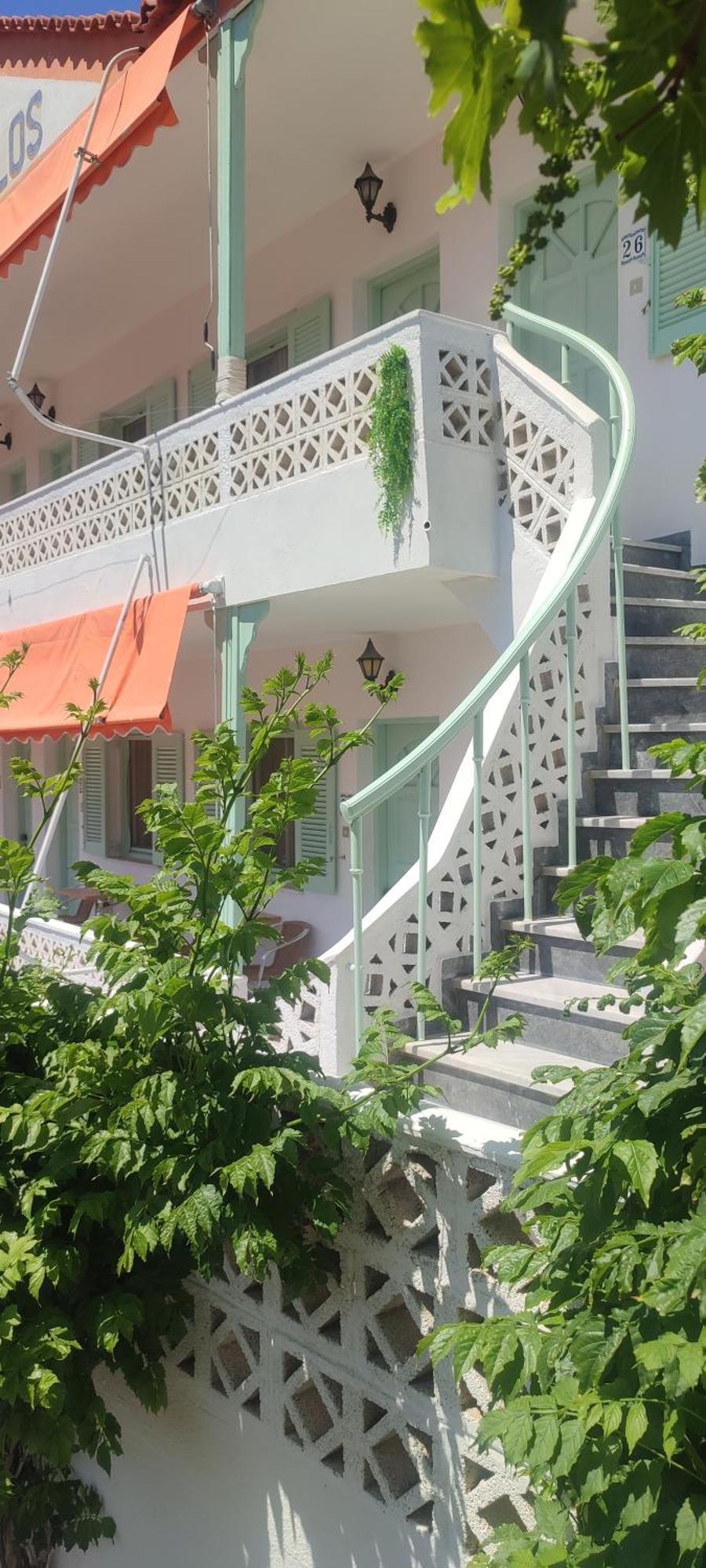 Krinelos Rooms Skala Eresou Exterior photo